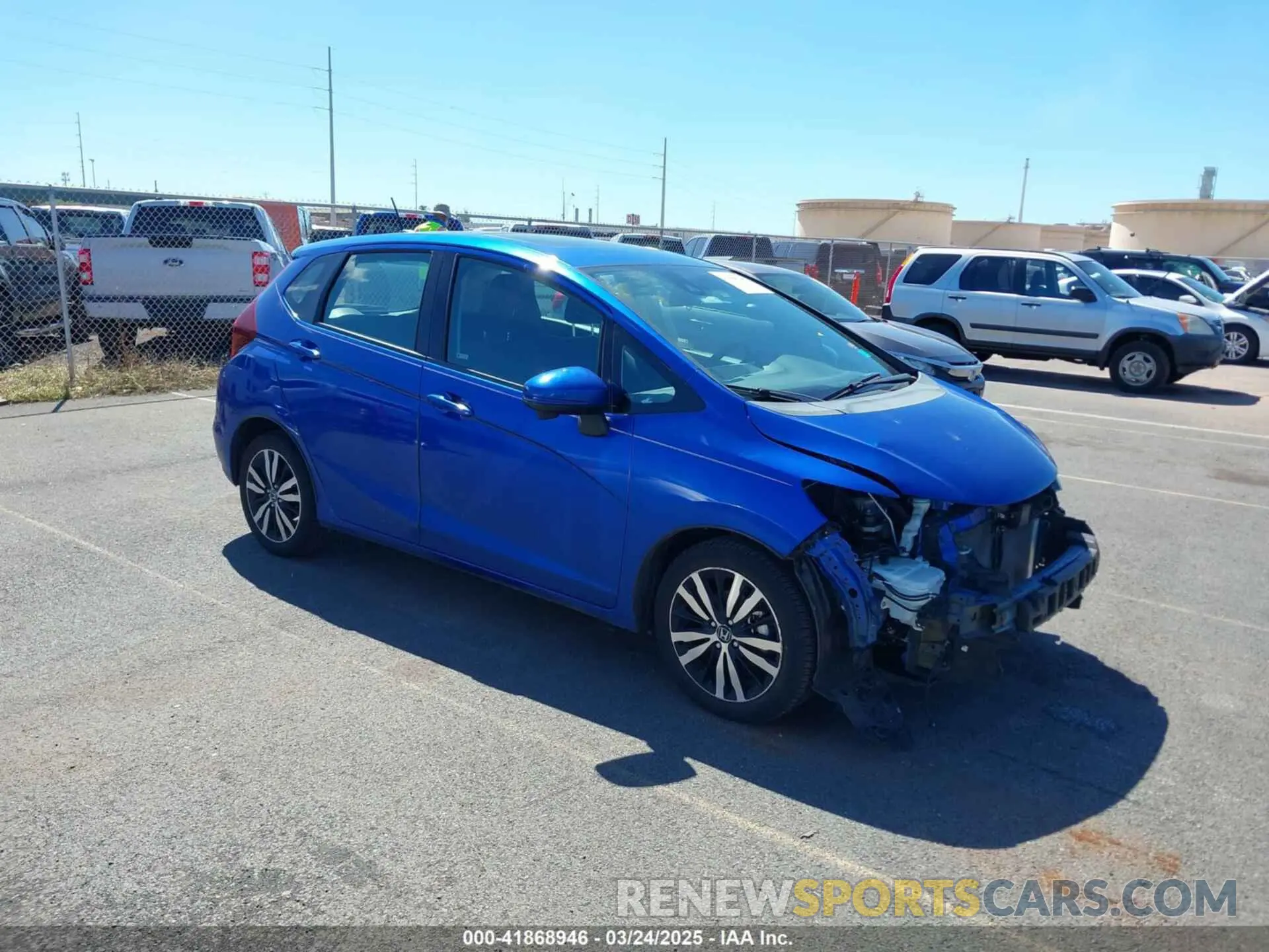 1 fotografías del automóvil dañado 3HGGK5H81KM743669 HONDA FIT 2019