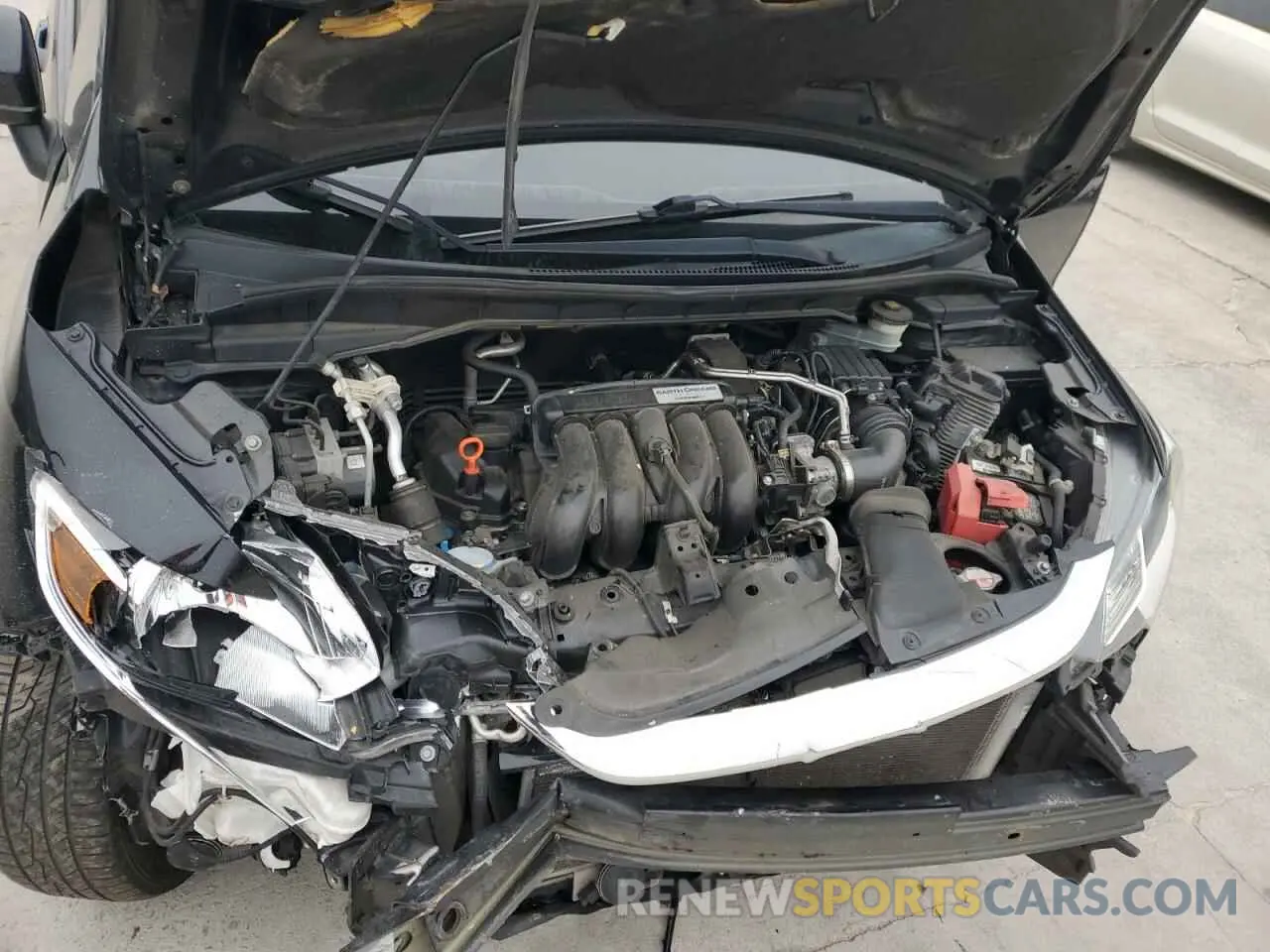 13 fotografías del automóvil dañado 3HGGK5H83KM711063 HONDA FIT 2019