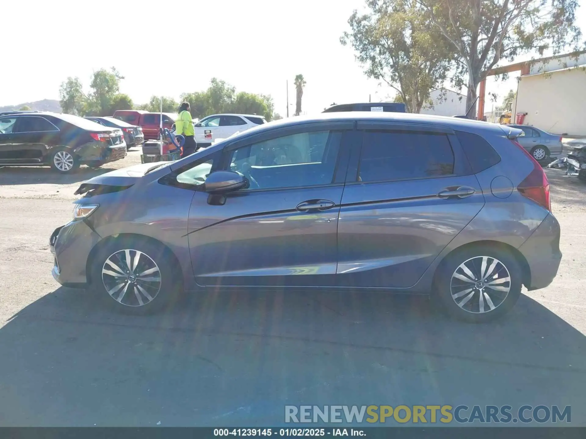 15 fotografías del automóvil dañado 3HGGK5H84KM719222 HONDA FIT 2019