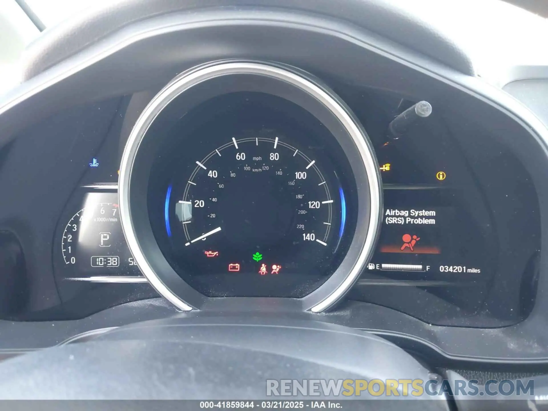 7 fotografías del automóvil dañado 3HGGK5H84KM742208 HONDA FIT 2019