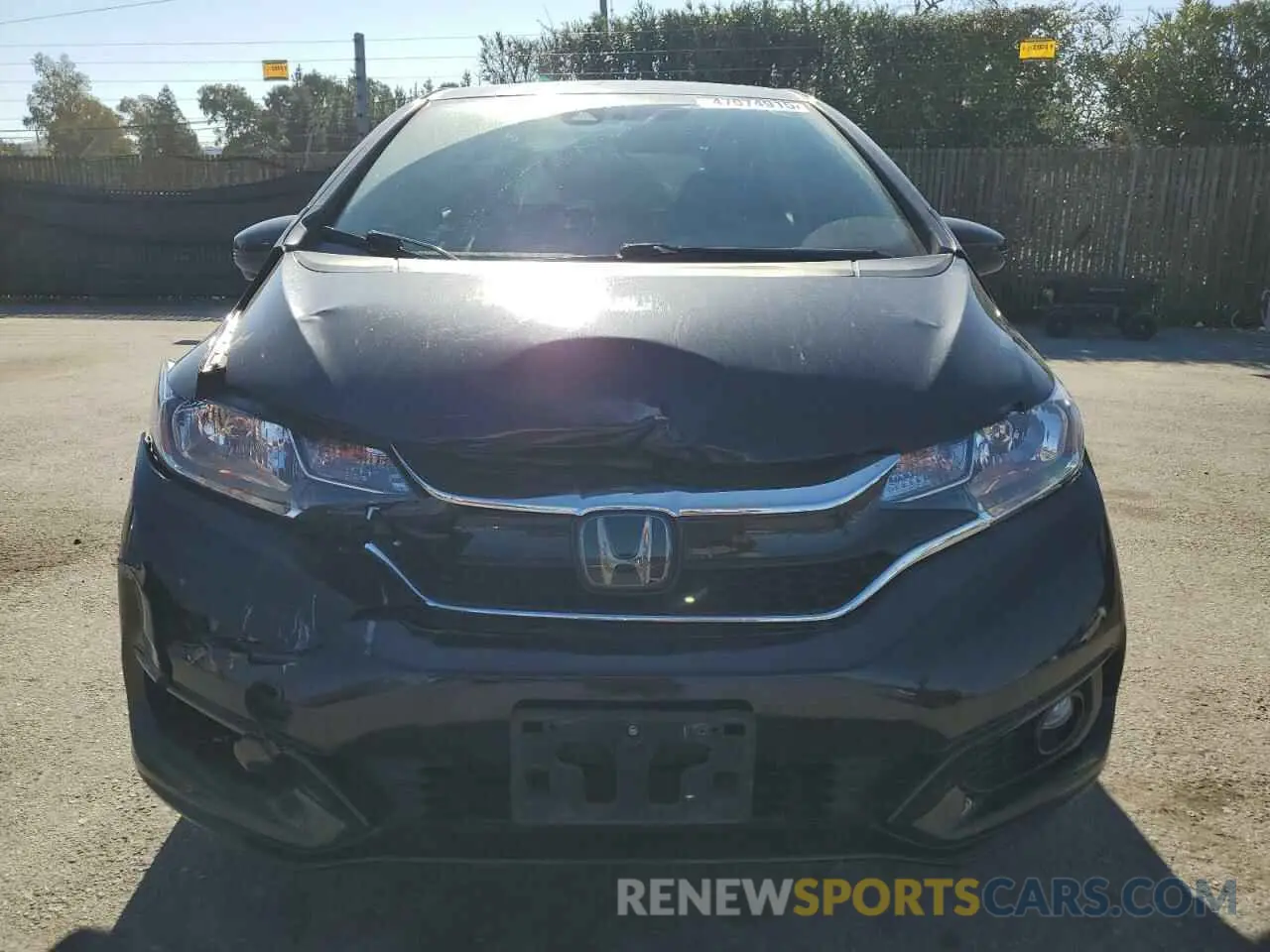 5 fotografías del automóvil dañado 3HGGK5H86KM721621 HONDA FIT 2019