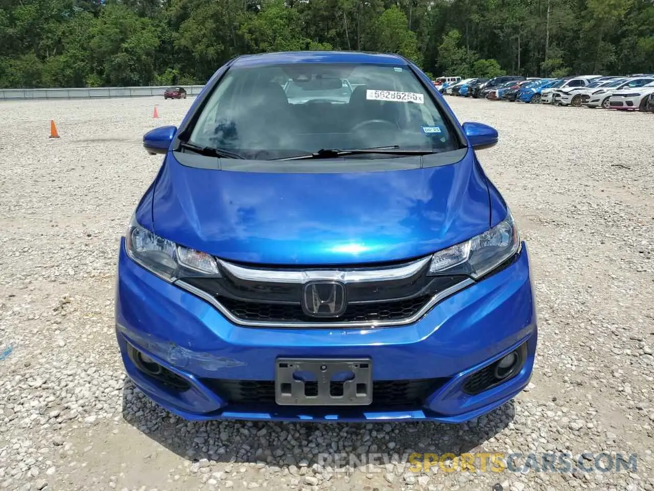 5 fotografías del automóvil dañado 3HGGK5H86KM744803 HONDA FIT 2019