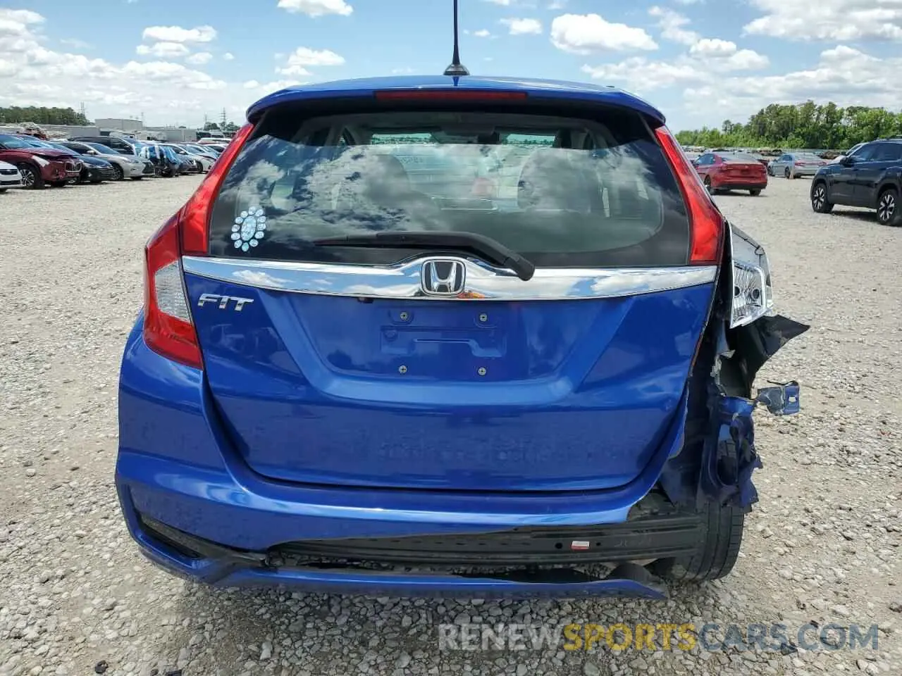 6 fotografías del automóvil dañado 3HGGK5H86KM744803 HONDA FIT 2019