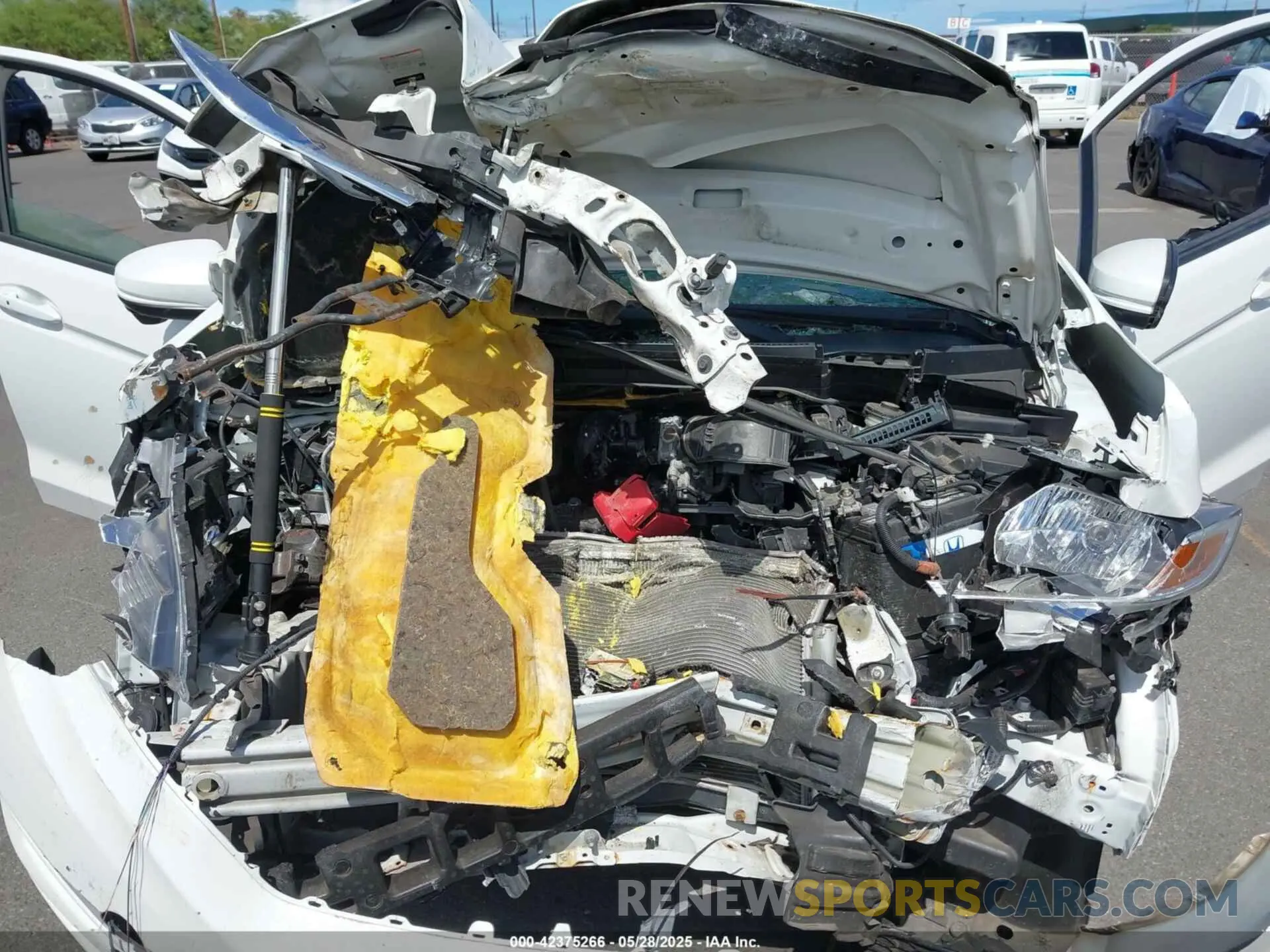 10 fotografías del automóvil dañado 3HGGK5H86KM745207 HONDA FIT 2019