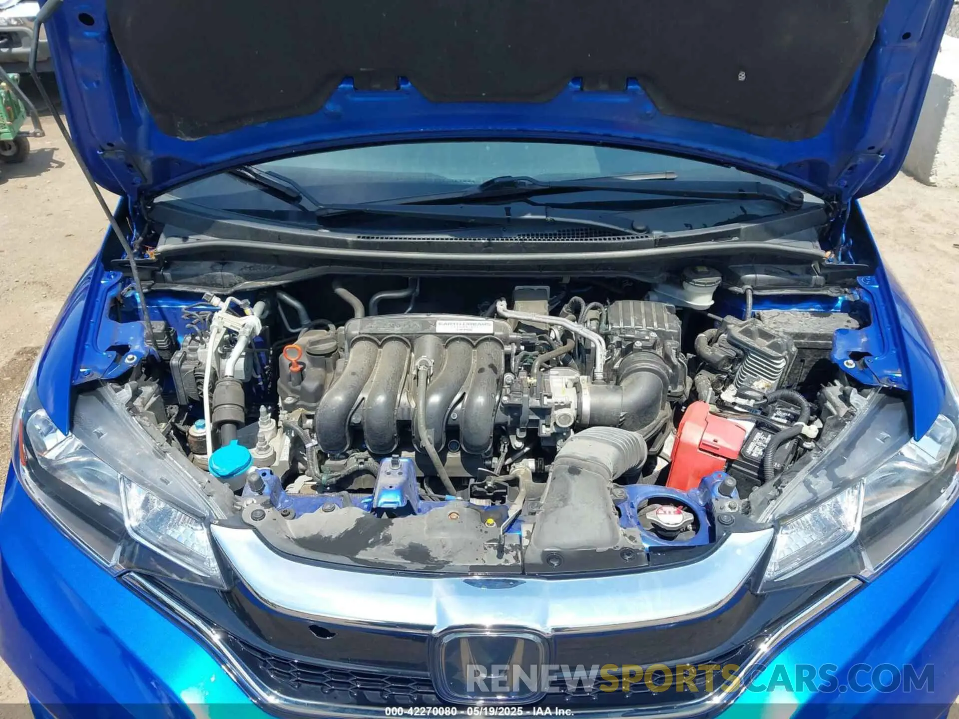 10 fotografías del automóvil dañado 3HGGK5H86KM750391 HONDA FIT 2019