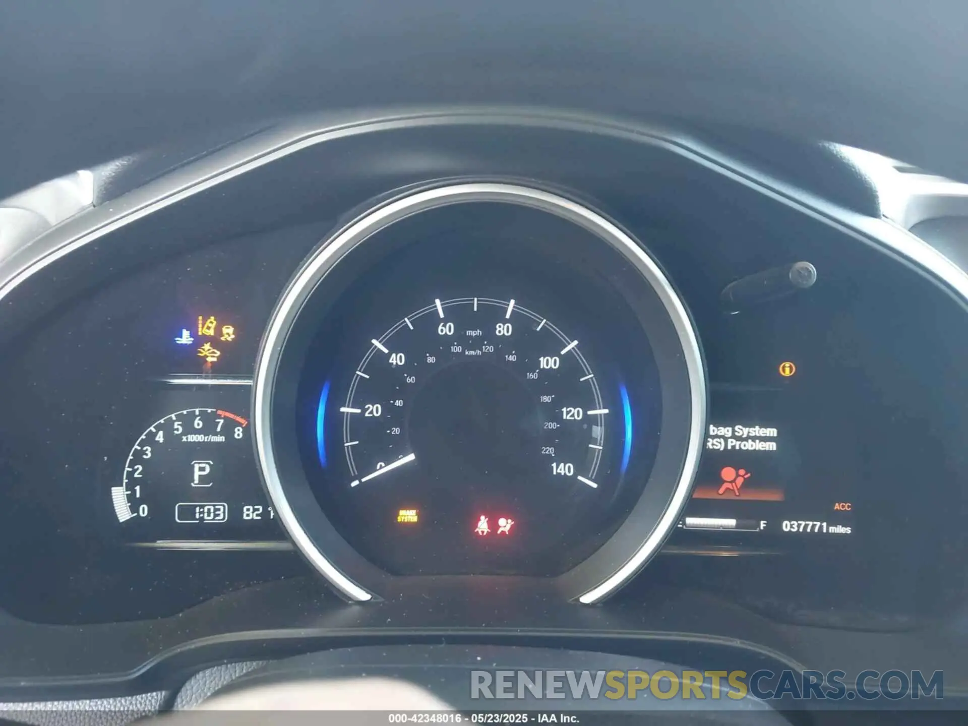 7 fotografías del automóvil dañado 3HGGK5H88KM719594 HONDA FIT 2019