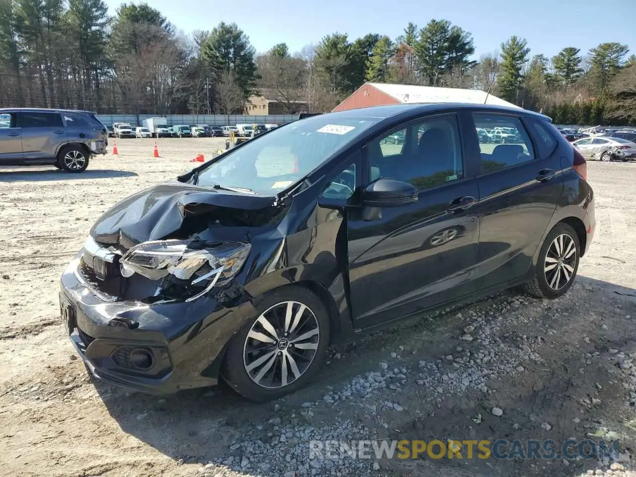 1 fotografías del automóvil dañado 3HGGK5H89KM747629 HONDA FIT 2019