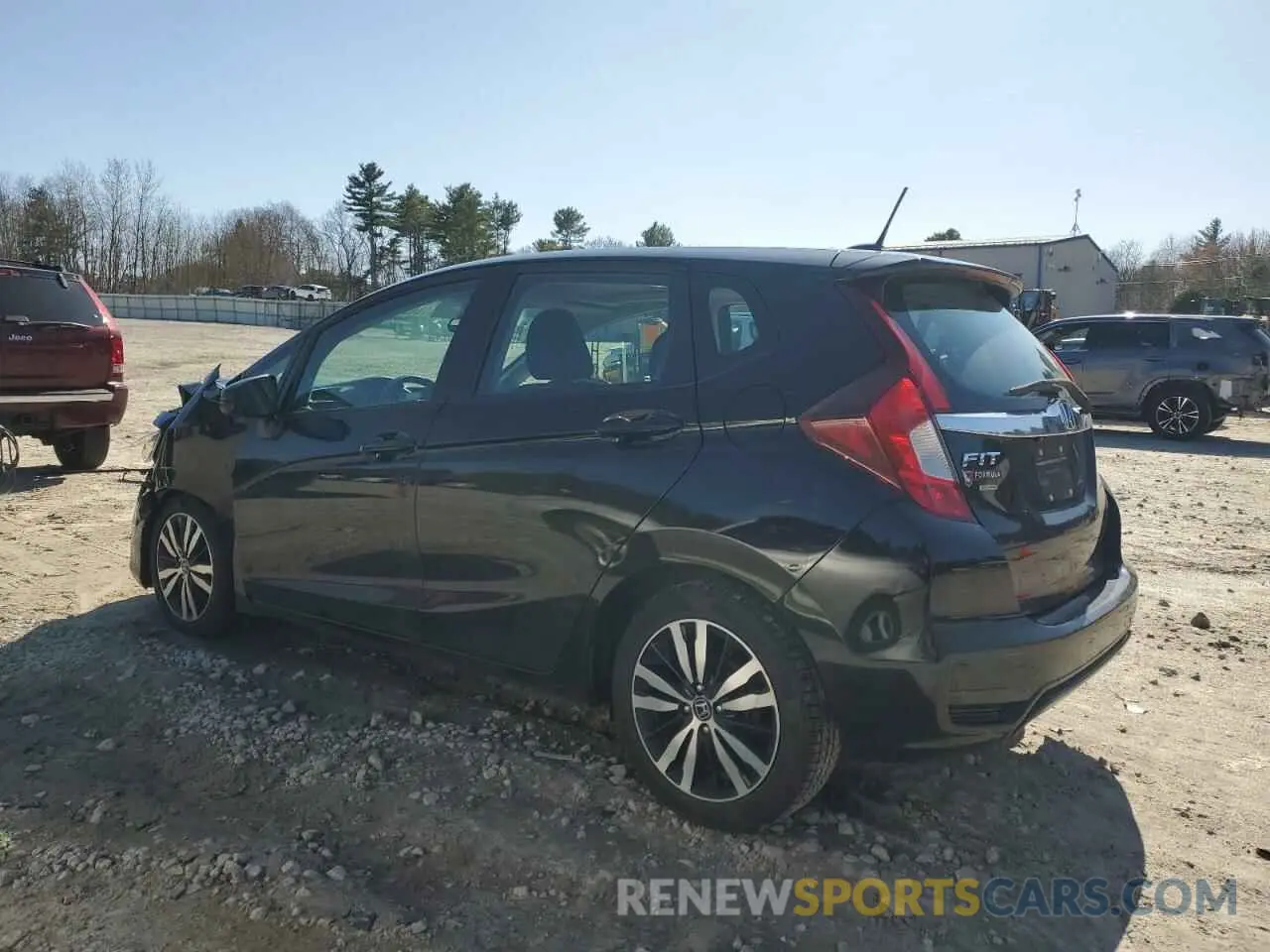 2 fotografías del automóvil dañado 3HGGK5H89KM747629 HONDA FIT 2019