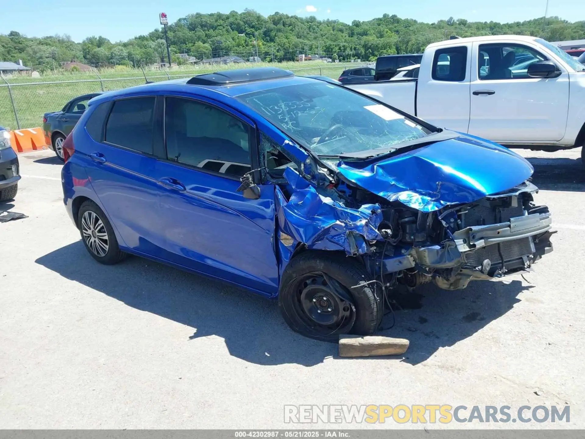 1 fotografías del automóvil dañado 3HGGK5H89KM753110 HONDA FIT 2019