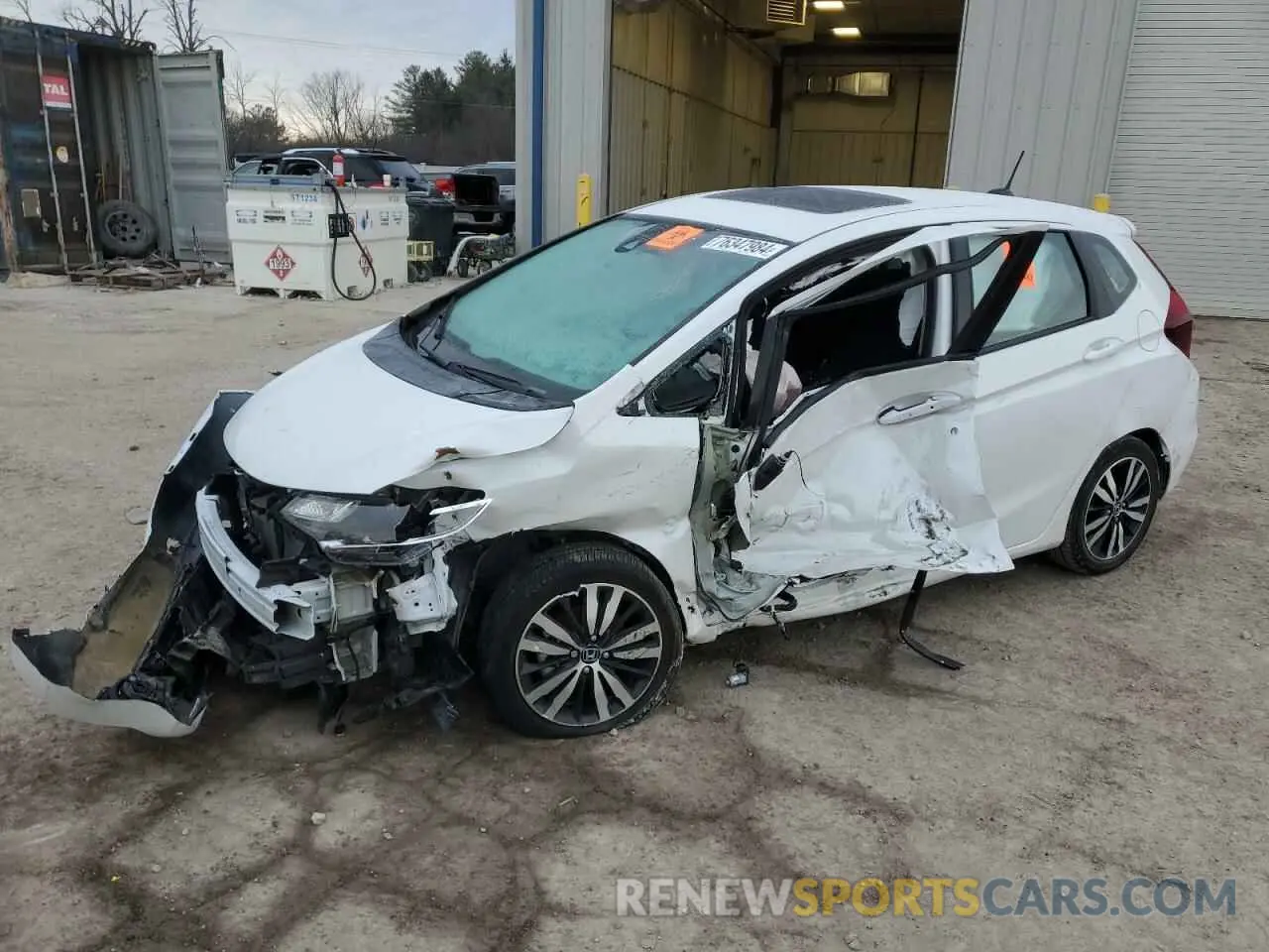 1 fotografías del automóvil dañado 3HGGK5H8XLM716679 HONDA FIT 2019