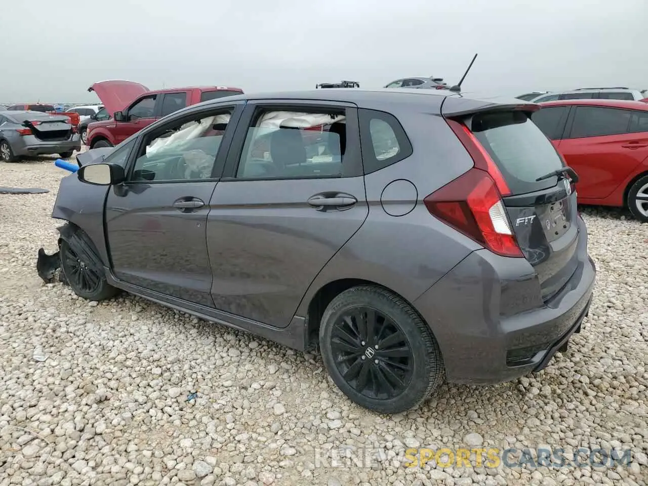 2 fotografías del automóvil dañado 3HGGK5G68LM711514 HONDA FIT 2020