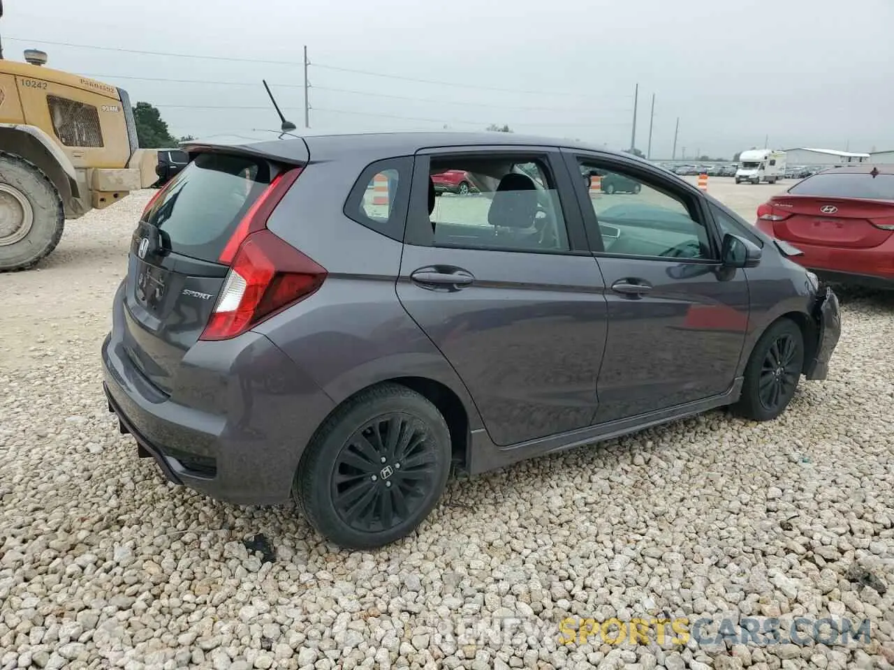 3 fotografías del automóvil dañado 3HGGK5G68LM711514 HONDA FIT 2020