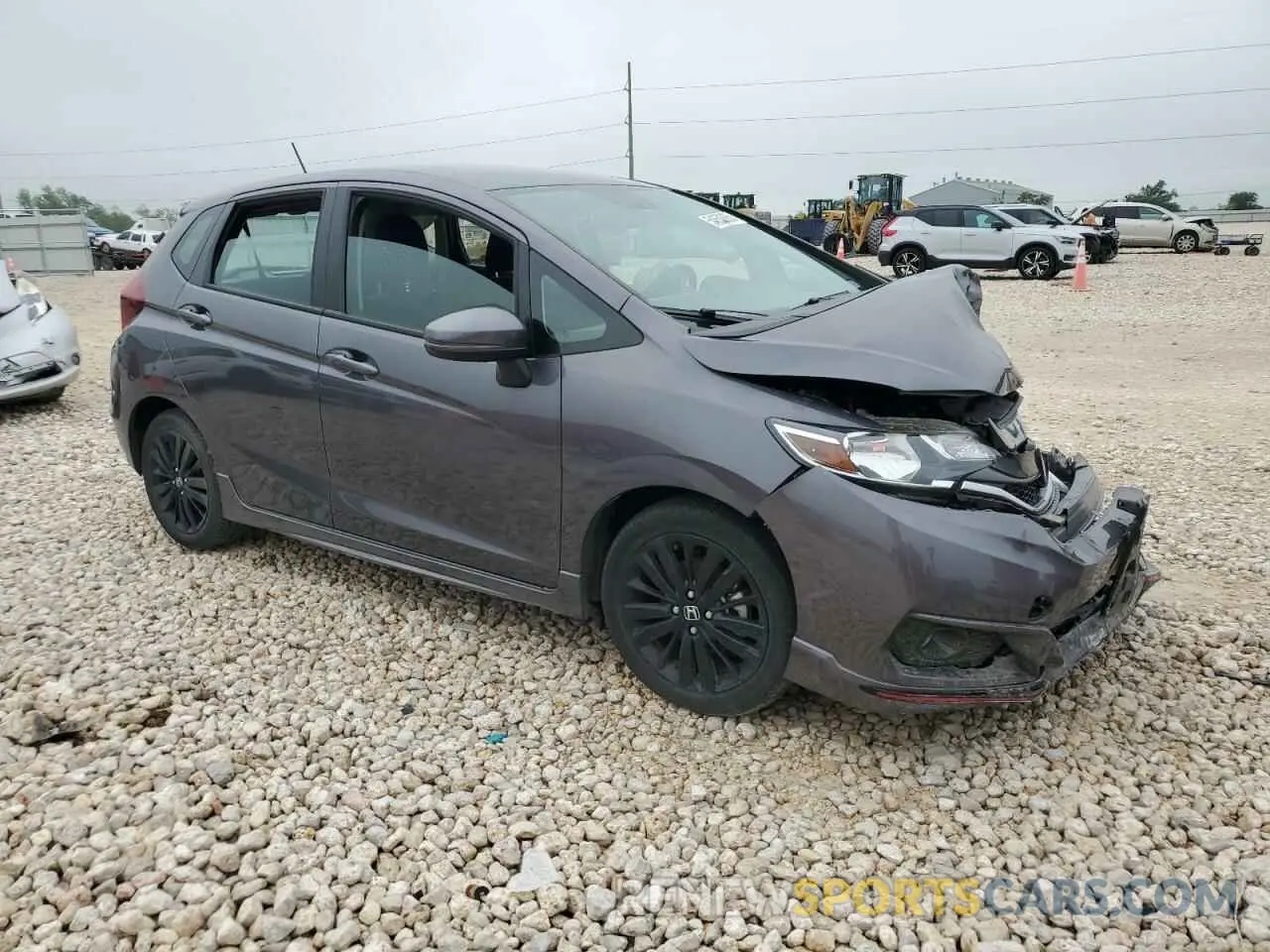 4 fotografías del automóvil dañado 3HGGK5G68LM711514 HONDA FIT 2020
