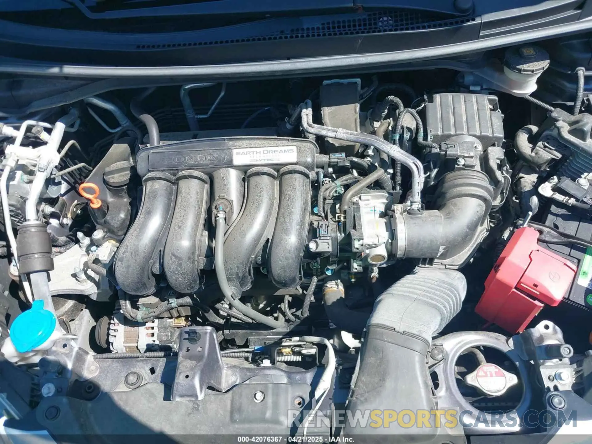 10 fotografías del automóvil dañado 3HGGK5H40LM707356 HONDA FIT 2020
