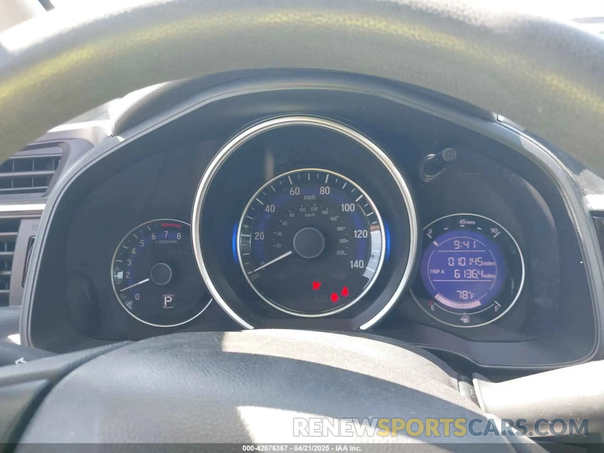 7 fotografías del automóvil dañado 3HGGK5H40LM707356 HONDA FIT 2020
