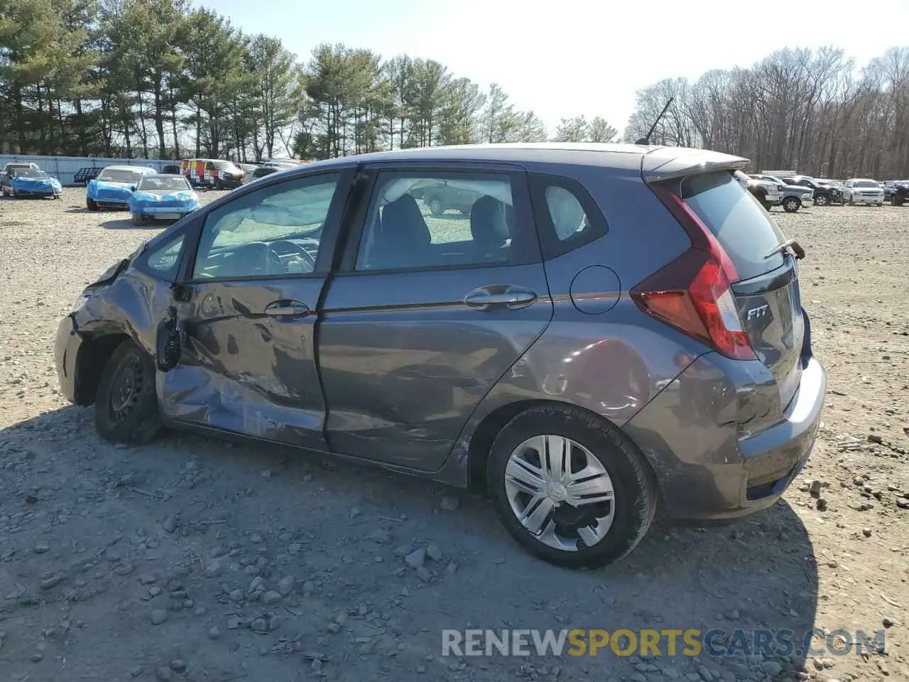 2 fotografías del automóvil dañado 3HGGK5H42LM712820 HONDA FIT 2020