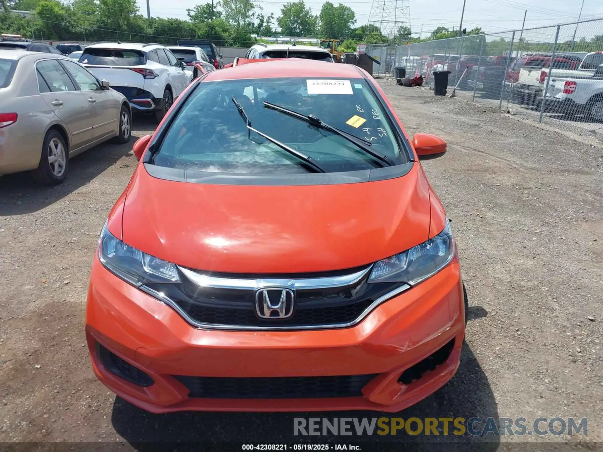 12 fotografías del automóvil dañado 3HGGK5H42LM727687 HONDA FIT 2020