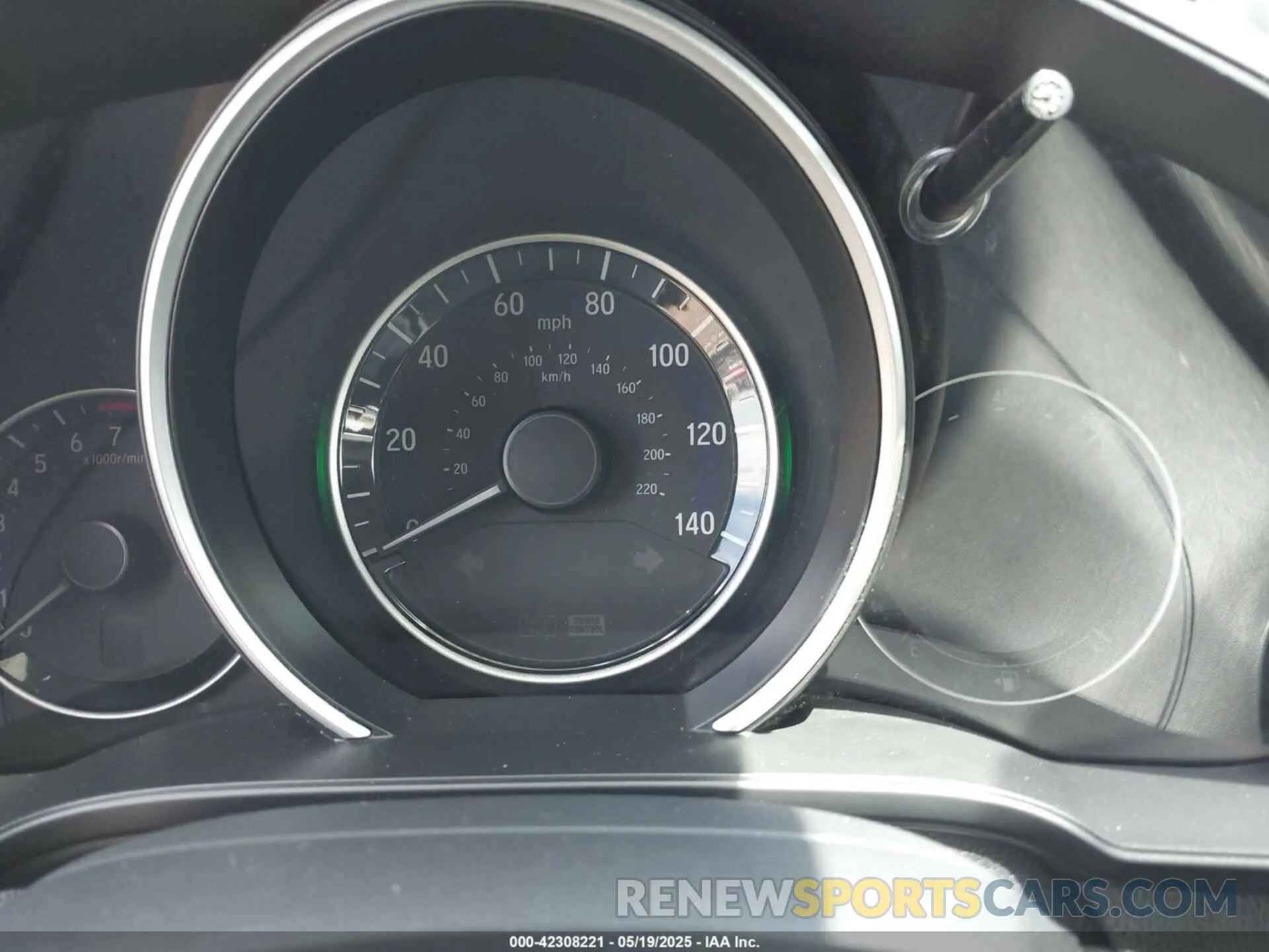 7 fotografías del automóvil dañado 3HGGK5H42LM727687 HONDA FIT 2020
