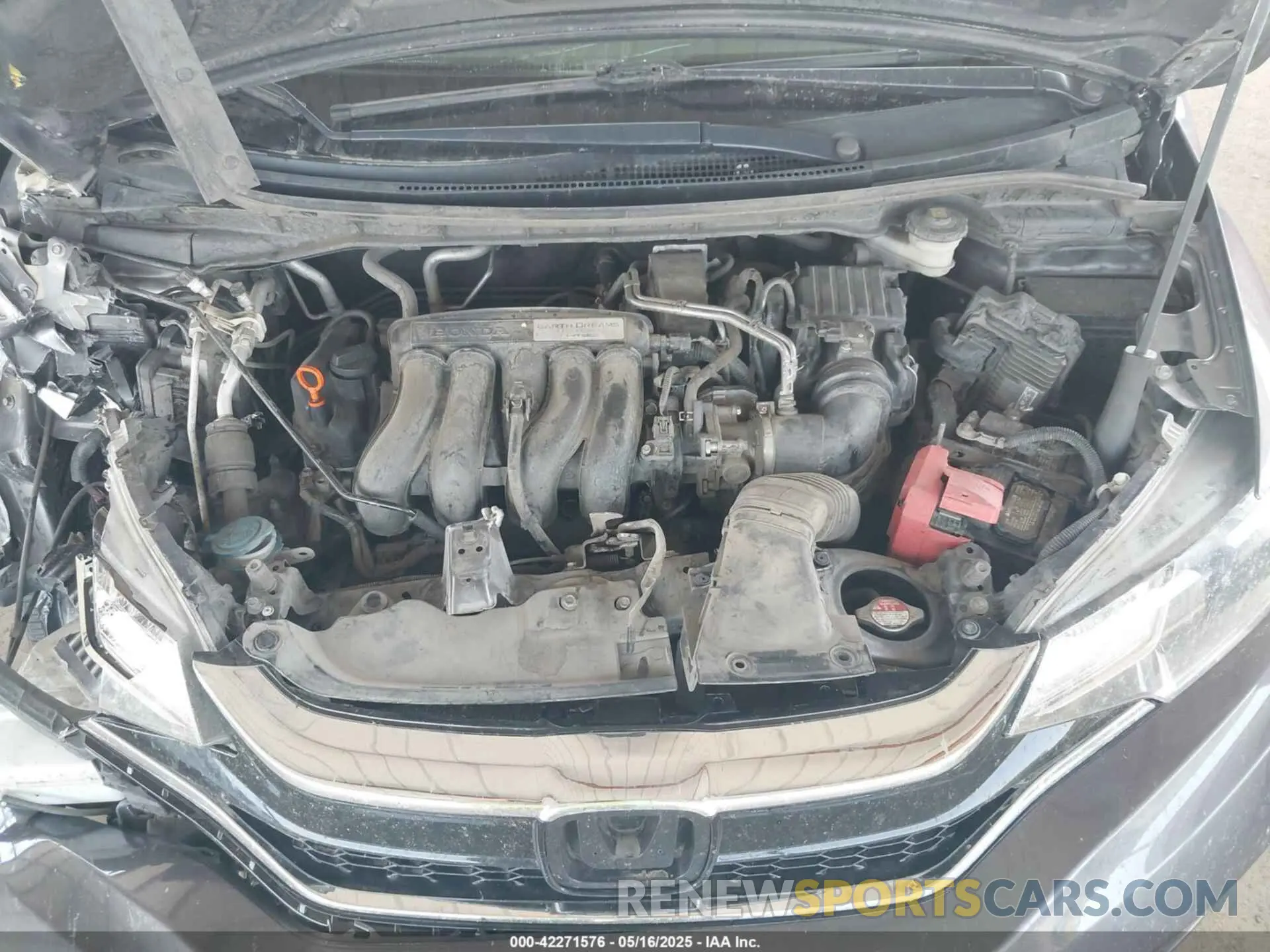 10 fotografías del automóvil dañado 3HGGK5H42LM728368 HONDA FIT 2020