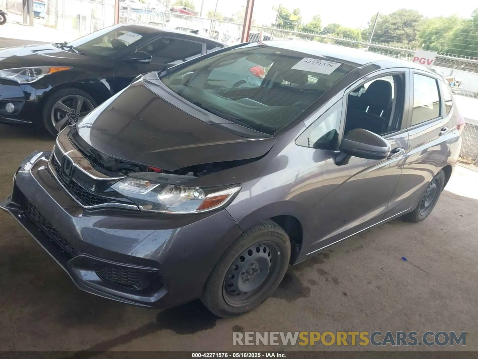 2 fotografías del automóvil dañado 3HGGK5H42LM728368 HONDA FIT 2020