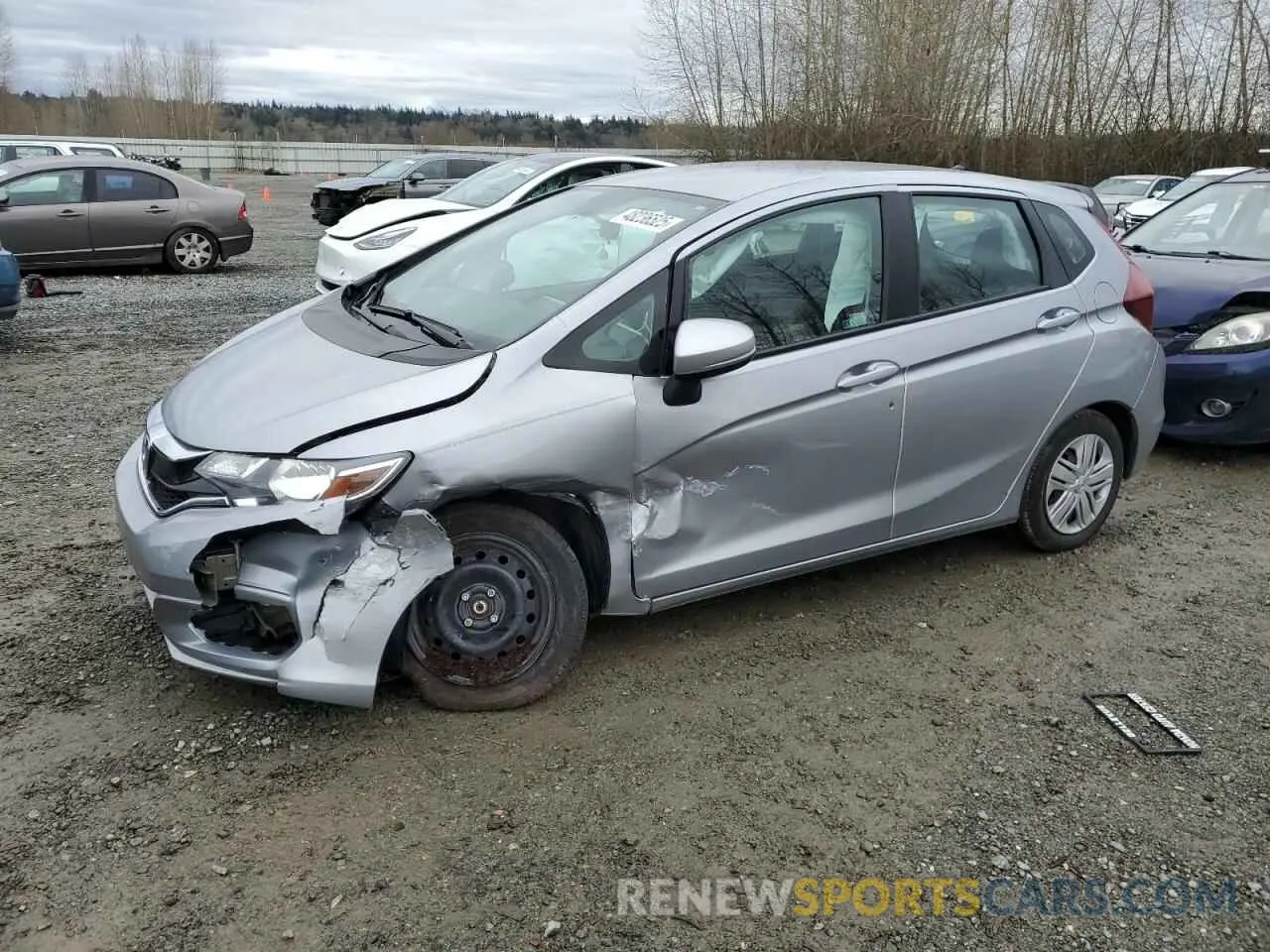 1 fotografías del automóvil dañado 3HGGK5H43LM711076 HONDA FIT 2020