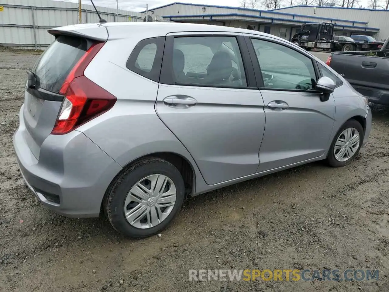 3 fotografías del automóvil dañado 3HGGK5H43LM711076 HONDA FIT 2020