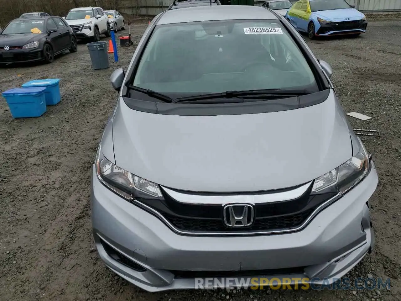 5 fotografías del automóvil dañado 3HGGK5H43LM711076 HONDA FIT 2020