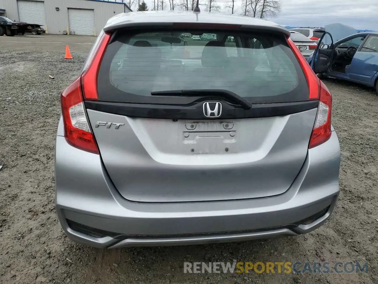 6 fotografías del automóvil dañado 3HGGK5H43LM711076 HONDA FIT 2020
