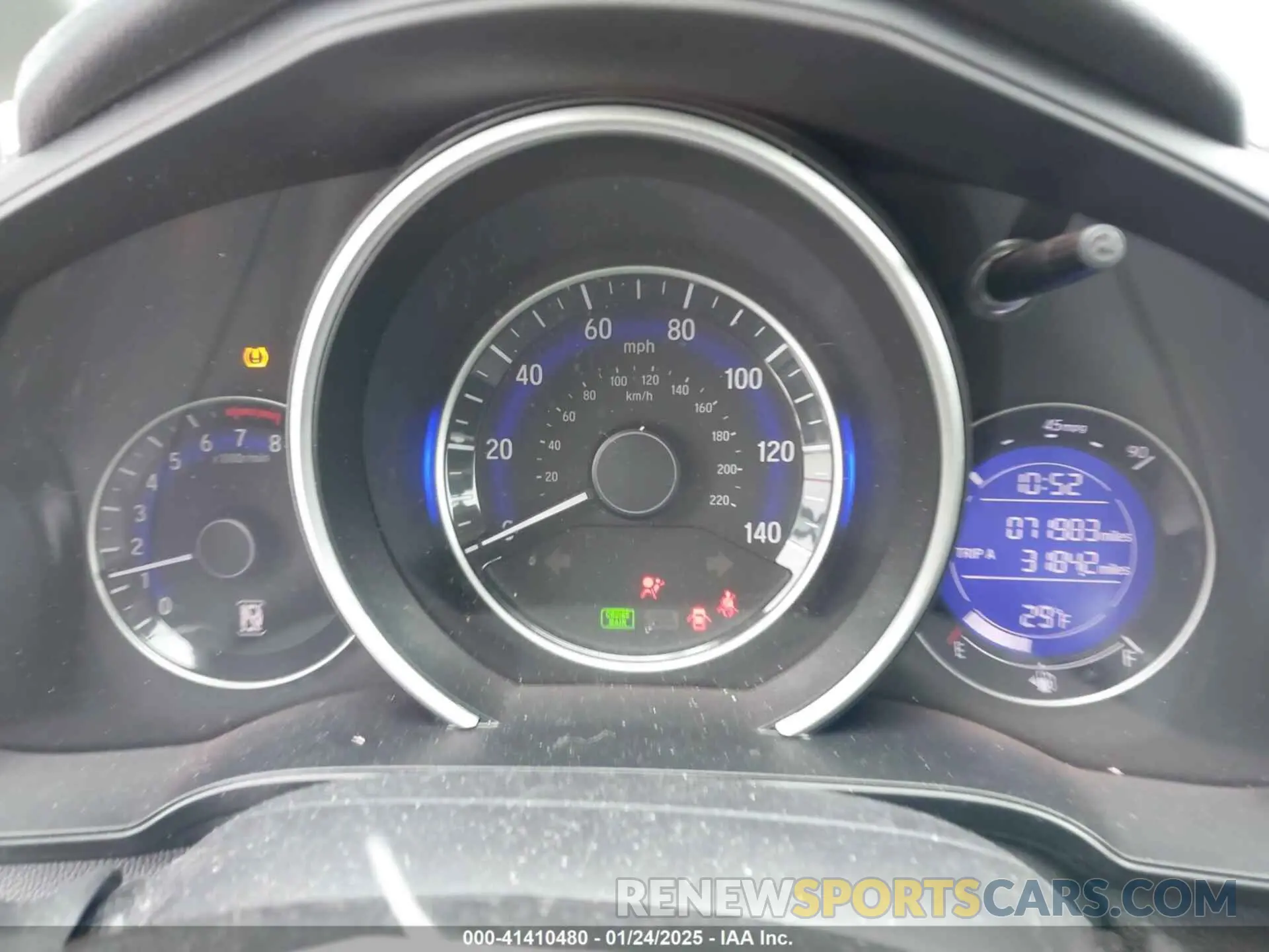 7 fotografías del automóvil dañado 3HGGK5H43LM716911 HONDA FIT 2020