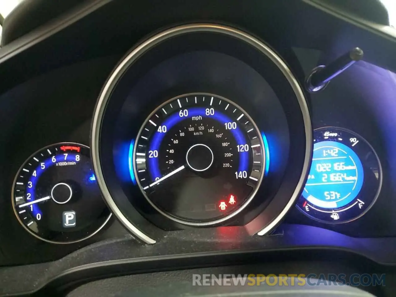 9 fotografías del automóvil dañado 3HGGK5H44LM722751 HONDA FIT 2020