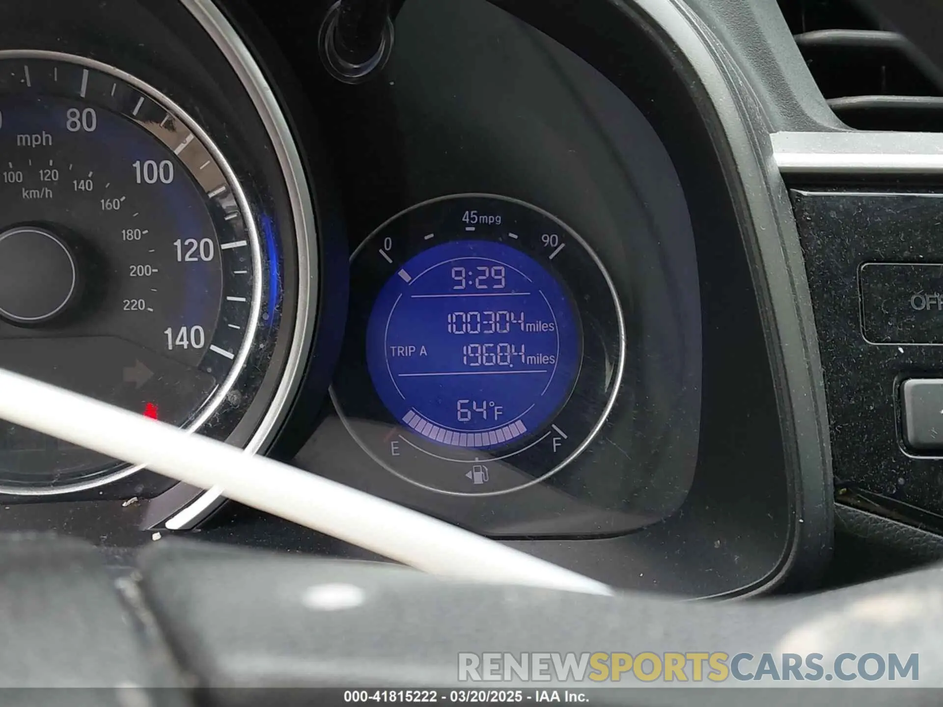 15 fotografías del automóvil dañado 3HGGK5H45LM710897 HONDA FIT 2020