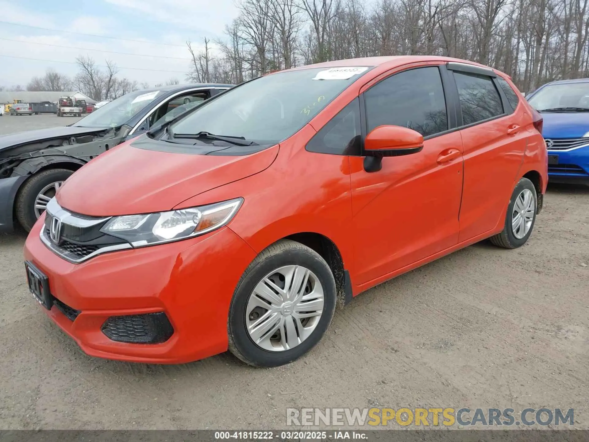 2 fotografías del automóvil dañado 3HGGK5H45LM710897 HONDA FIT 2020