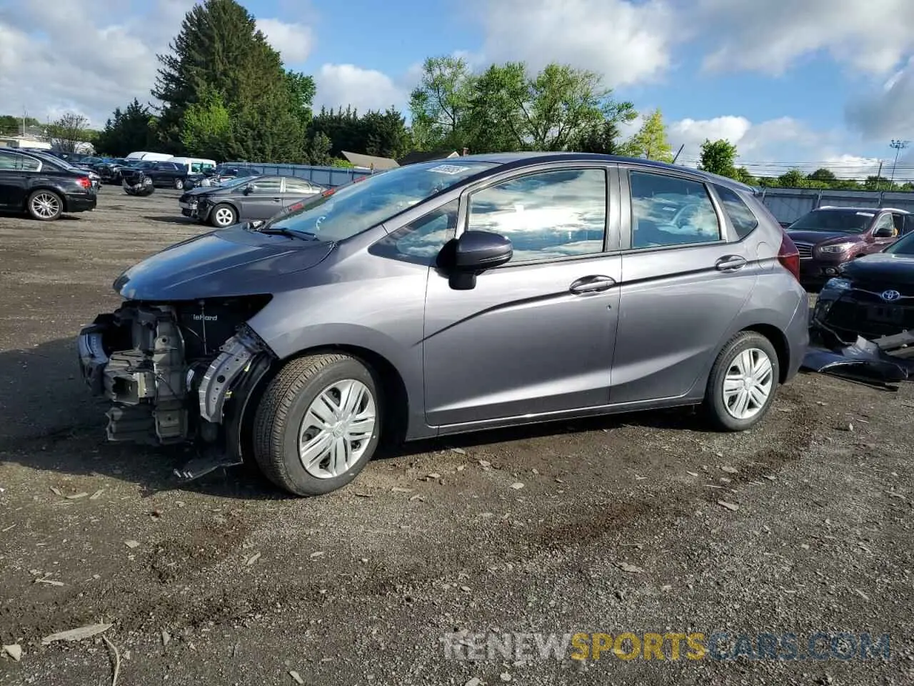 1 fotografías del automóvil dañado 3HGGK5H45LM724315 HONDA FIT 2020