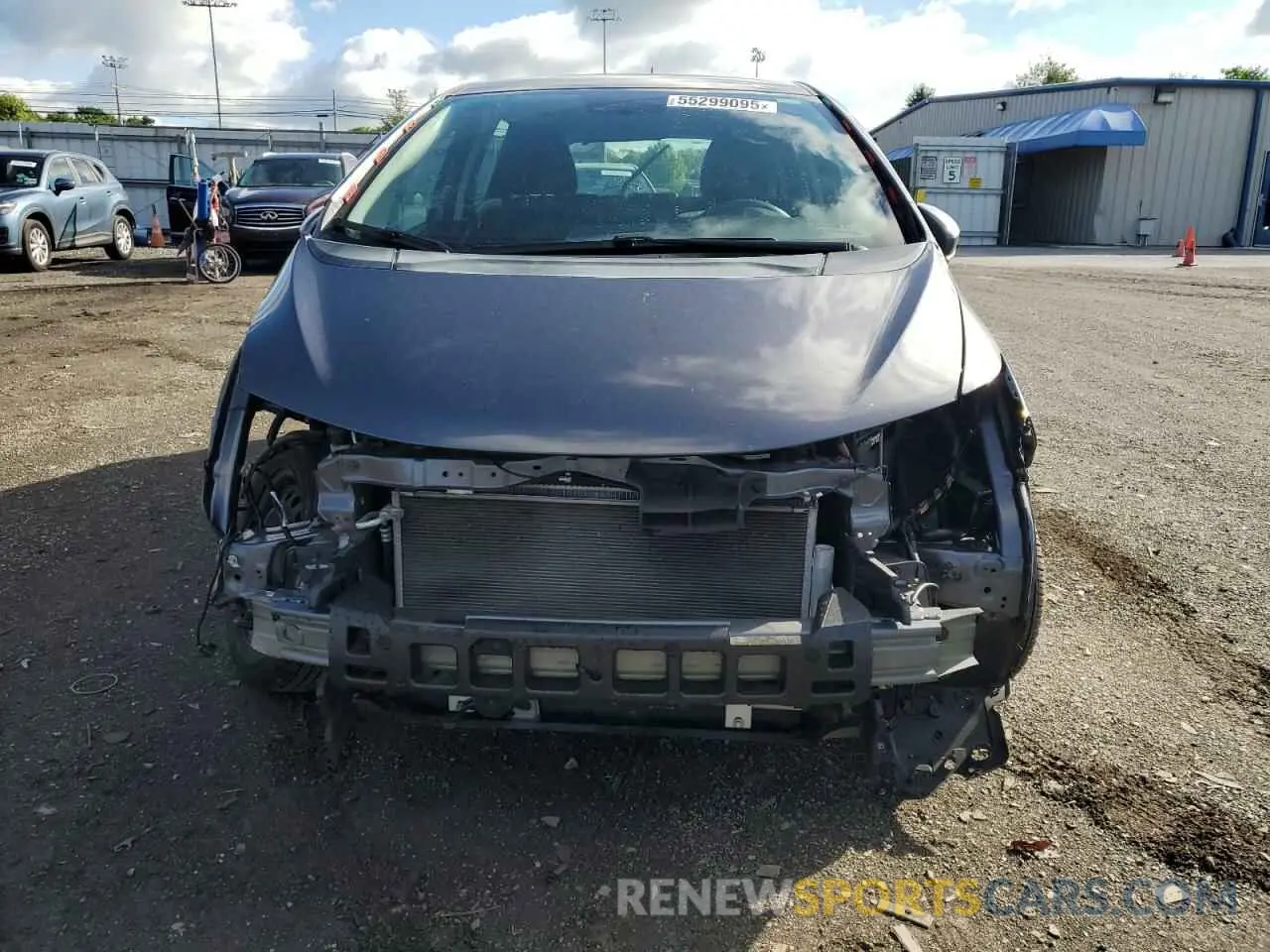 5 fotografías del automóvil dañado 3HGGK5H45LM724315 HONDA FIT 2020