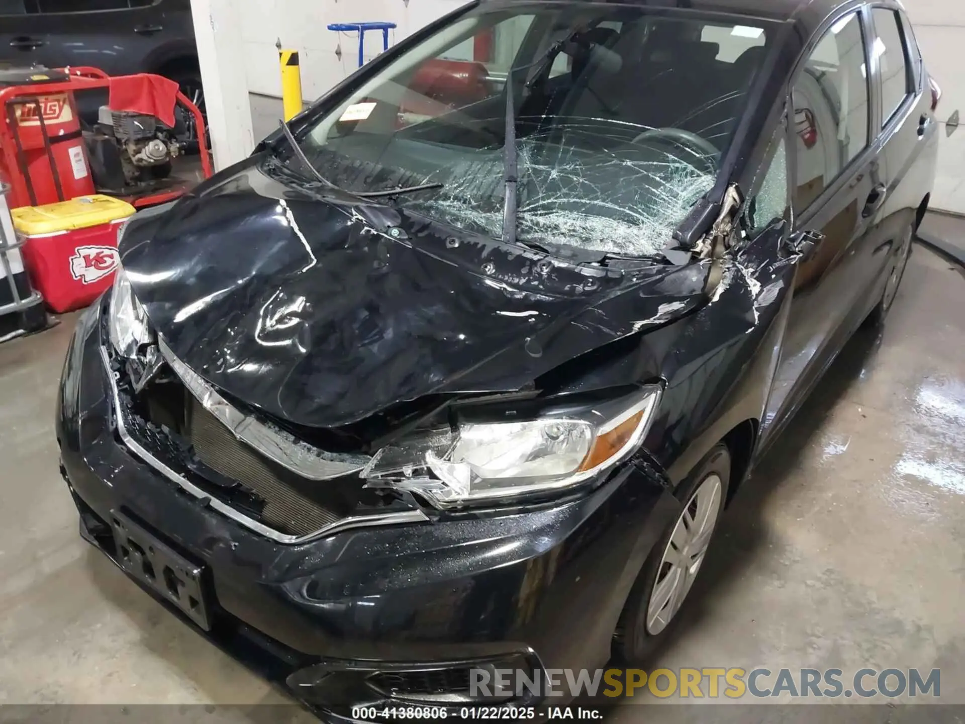 6 fotografías del automóvil dañado 3HGGK5H46LM704963 HONDA FIT 2020