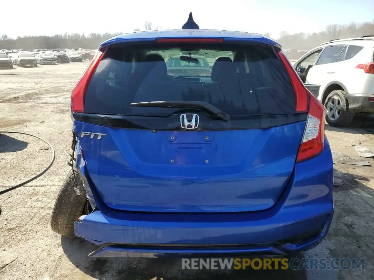 6 fotografías del automóvil dañado 3HGGK5H46LM707782 HONDA FIT 2020