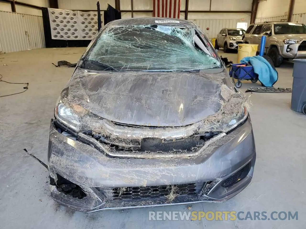 5 fotografías del automóvil dañado 3HGGK5H46LM710780 HONDA FIT 2020