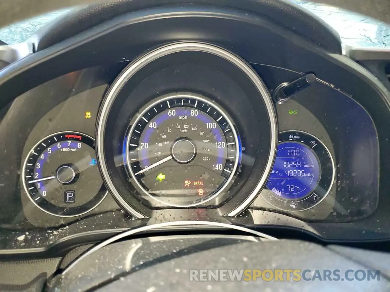 9 fotografías del automóvil dañado 3HGGK5H46LM710780 HONDA FIT 2020