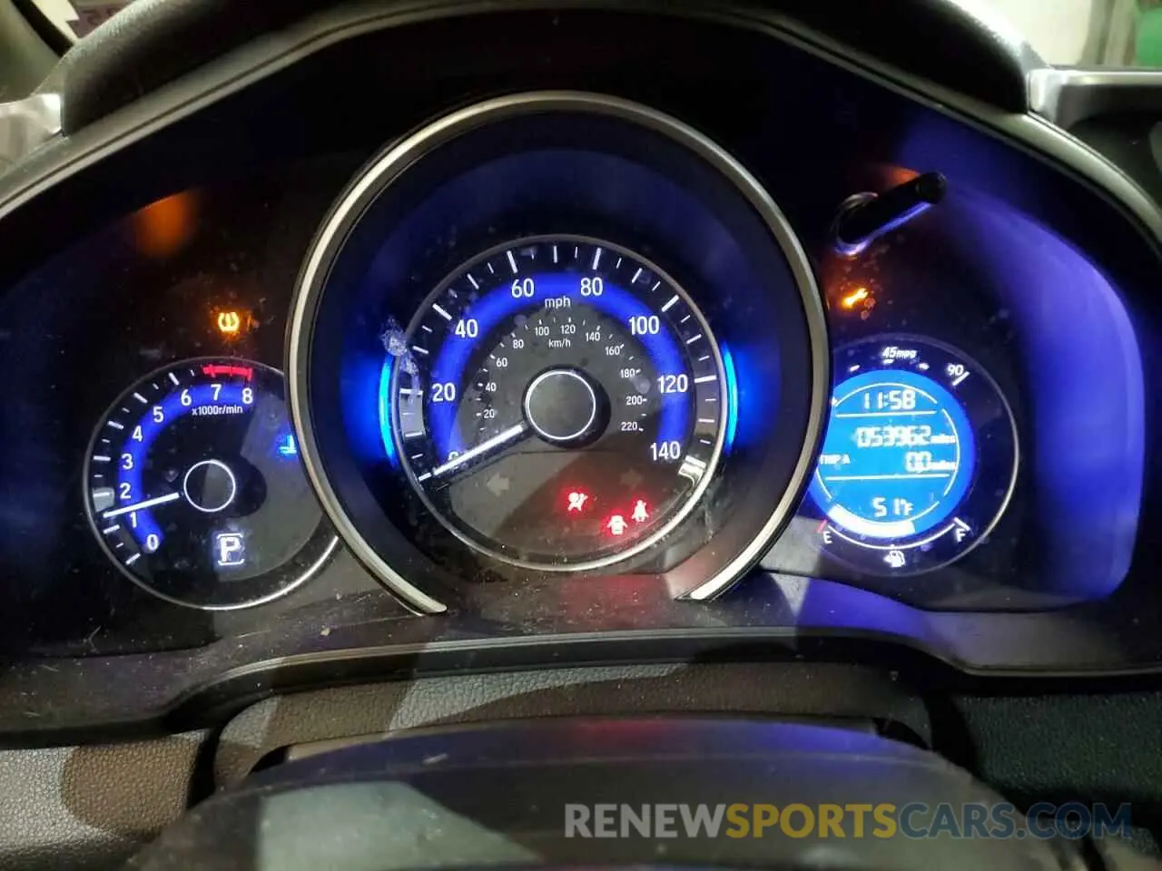 9 fotografías del automóvil dañado 3HGGK5H46LM713338 HONDA FIT 2020