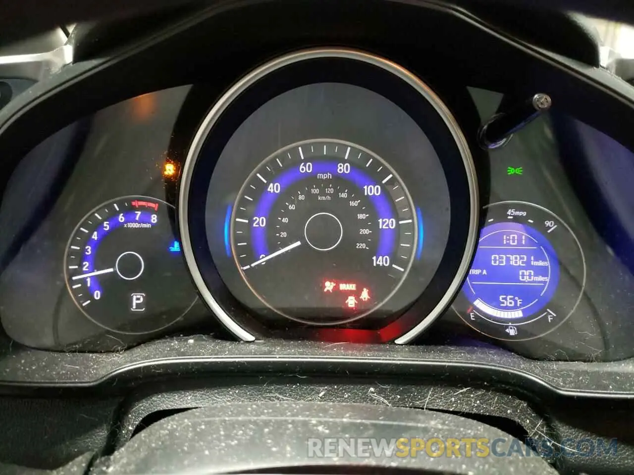 9 fotografías del automóvil dañado 3HGGK5H47LM711887 HONDA FIT 2020