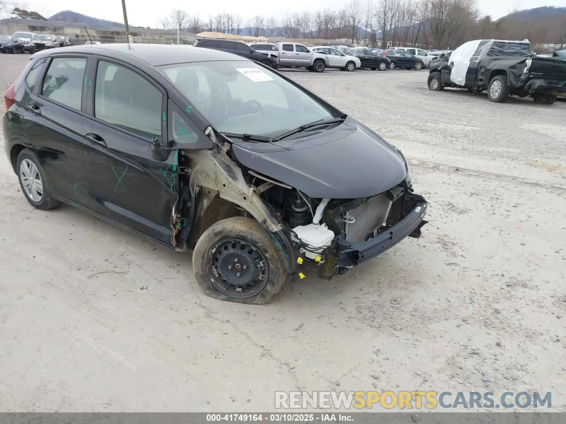 1 fotografías del automóvil dañado 3HGGK5H47LM721092 HONDA FIT 2020