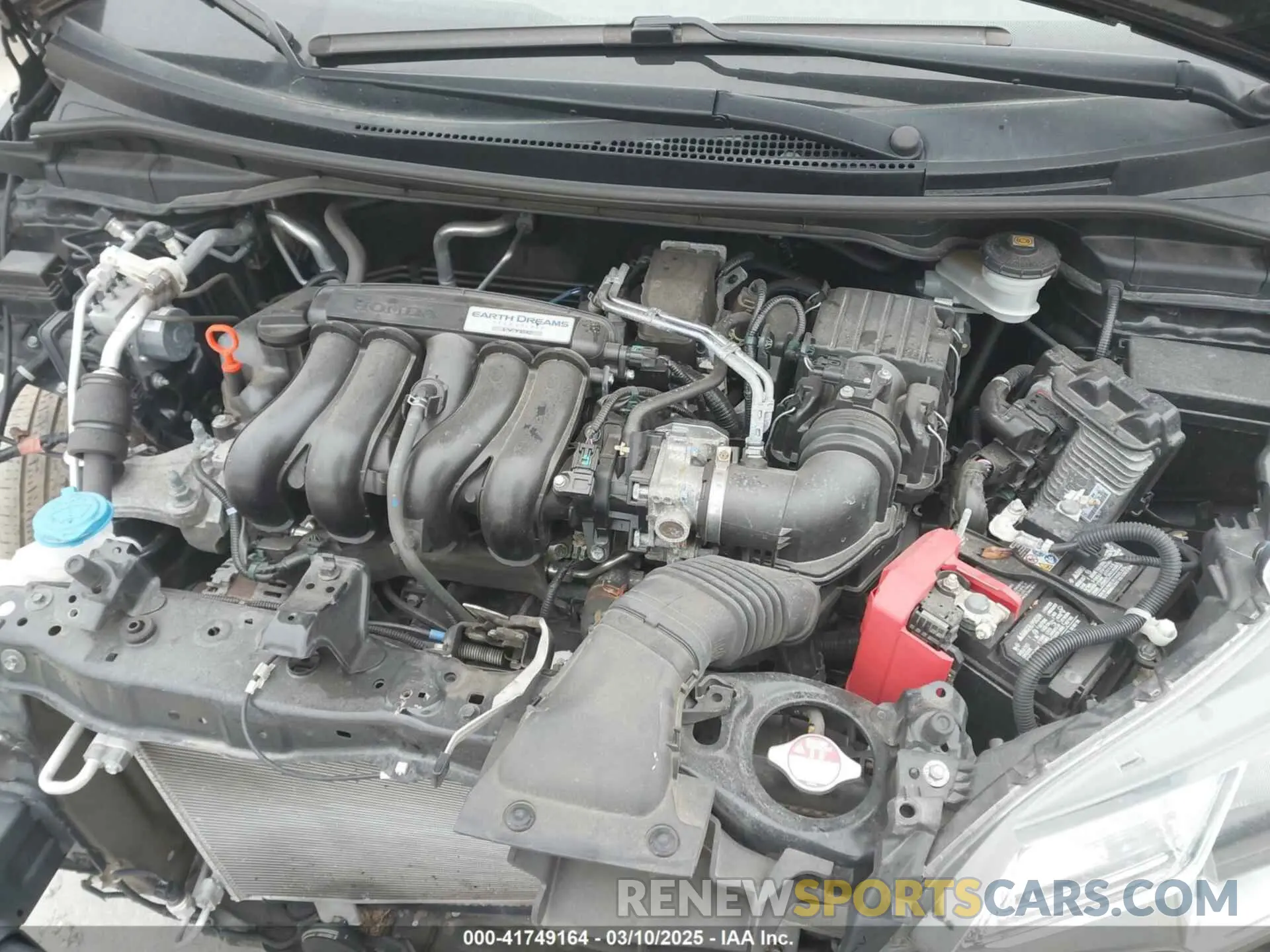10 fotografías del automóvil dañado 3HGGK5H47LM721092 HONDA FIT 2020