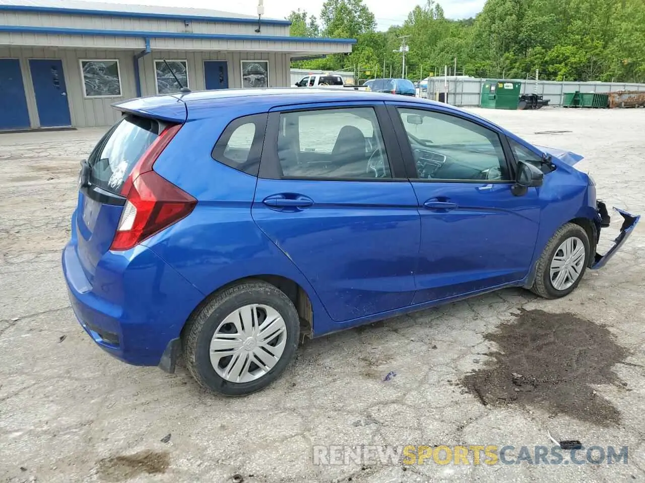 3 fotografías del automóvil dañado 3HGGK5H49LM703516 HONDA FIT 2020