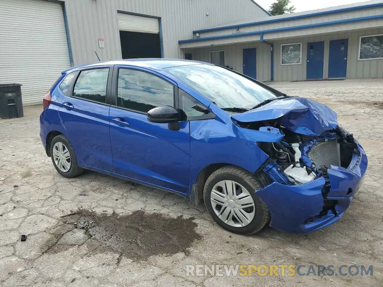 4 fotografías del automóvil dañado 3HGGK5H49LM703516 HONDA FIT 2020