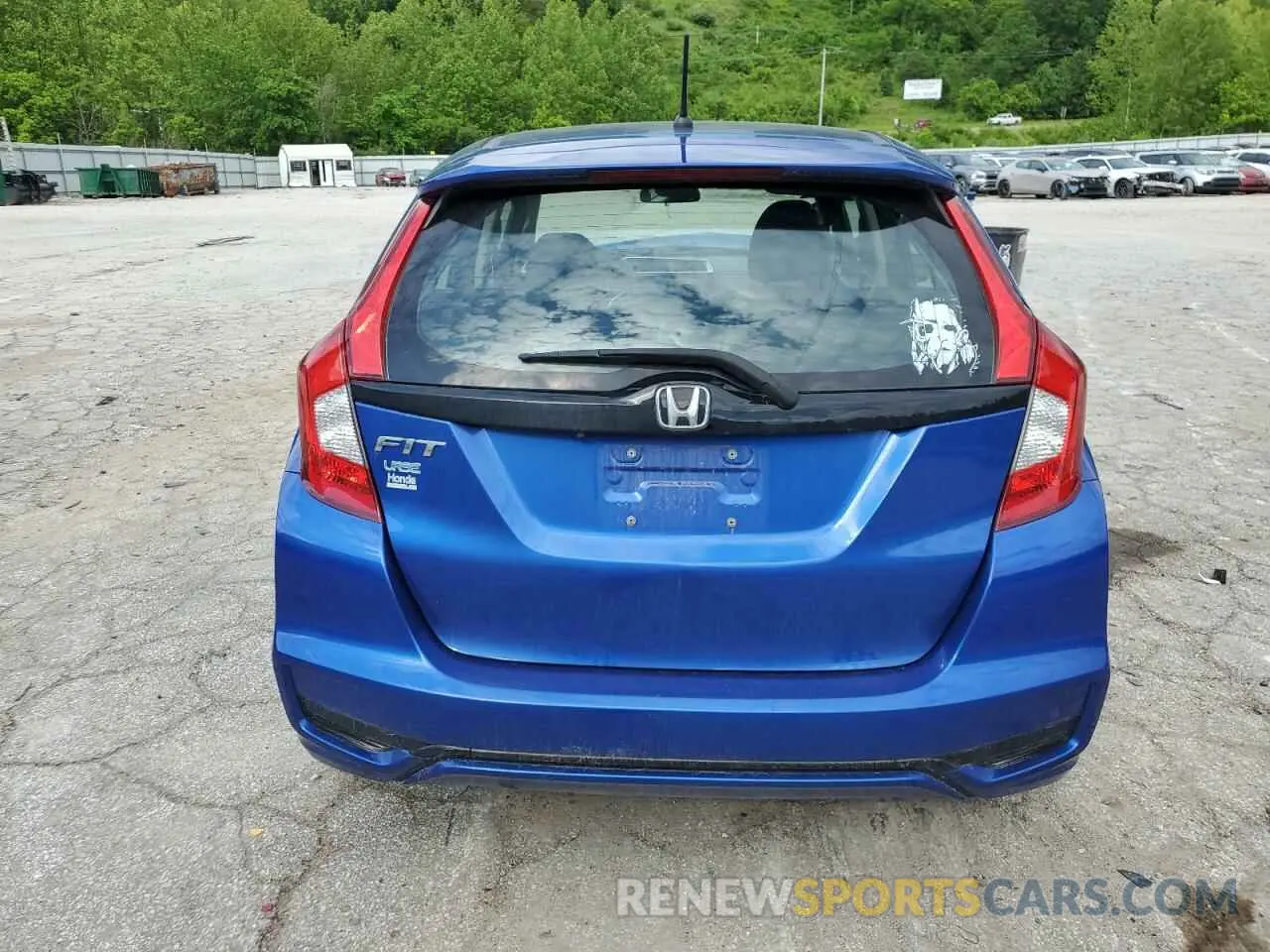 6 fotografías del automóvil dañado 3HGGK5H49LM703516 HONDA FIT 2020