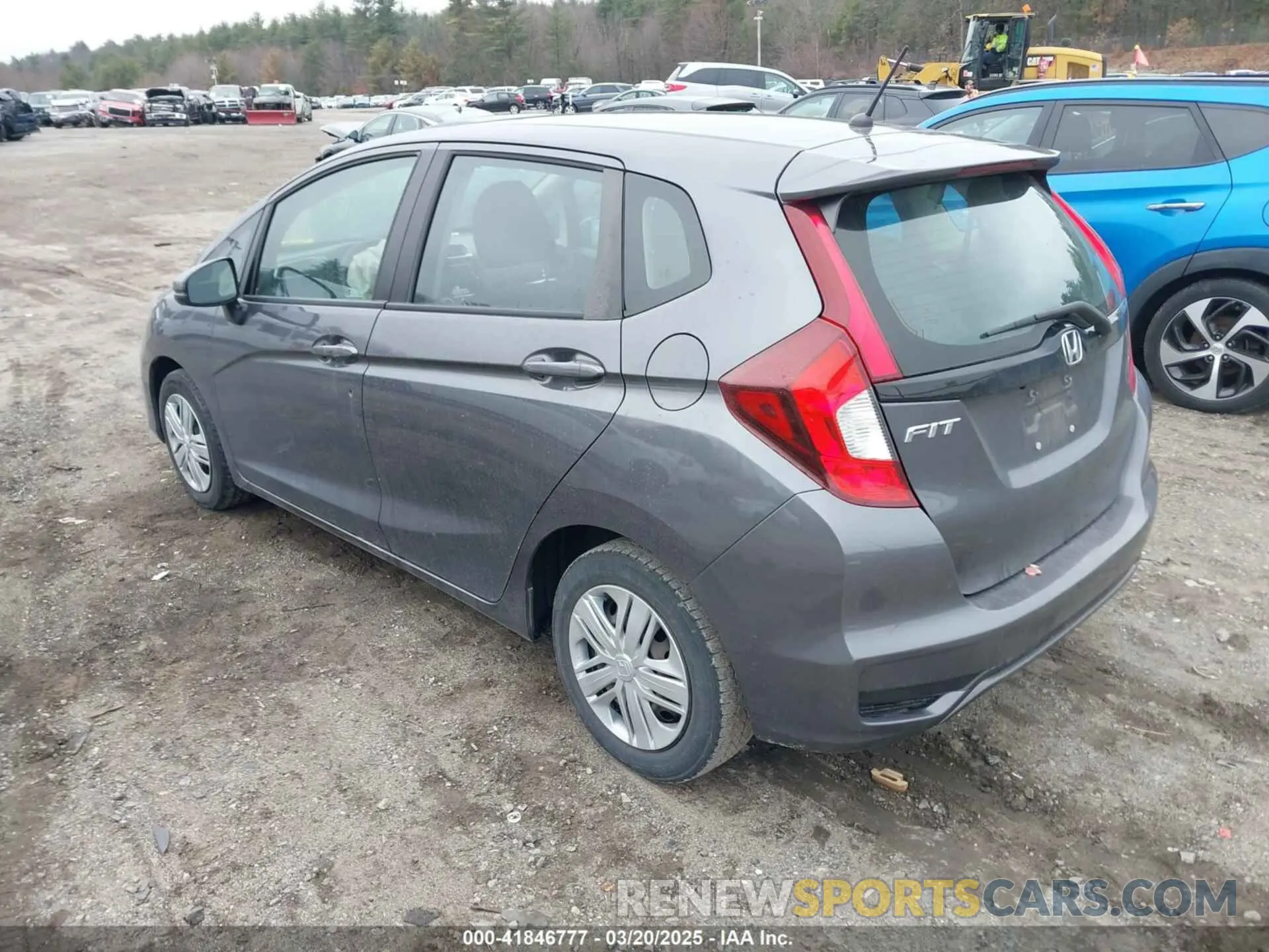 3 fotografías del automóvil dañado 3HGGK5H49LM710739 HONDA FIT 2020