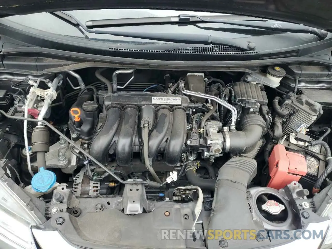 12 fotografías del automóvil dañado 3HGGK5H49LM710806 HONDA FIT 2020
