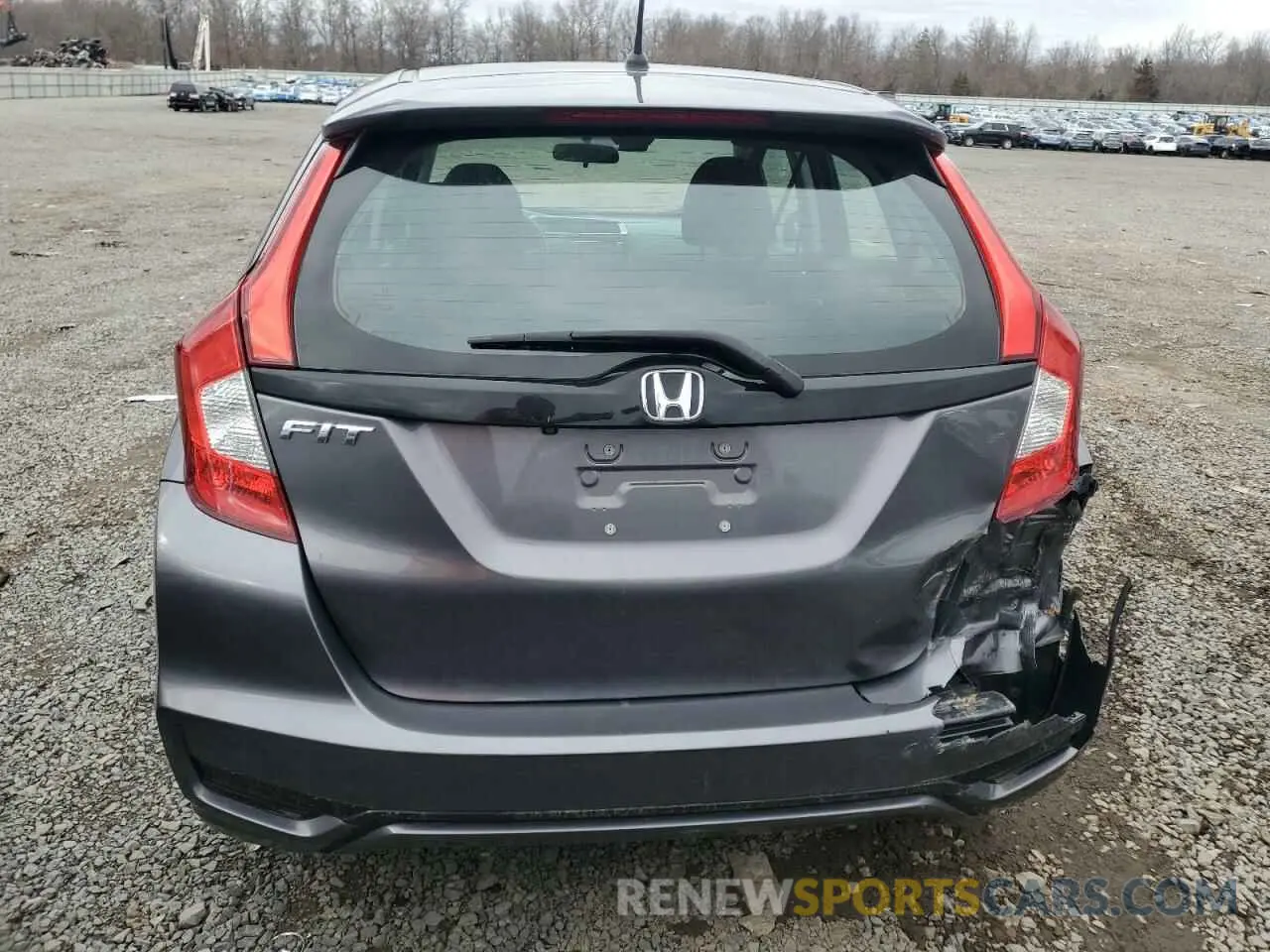 6 fotografías del automóvil dañado 3HGGK5H49LM710806 HONDA FIT 2020