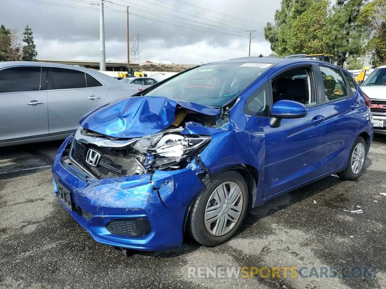 1 fotografías del automóvil dañado 3HGGK5H4XLM713939 HONDA FIT 2020