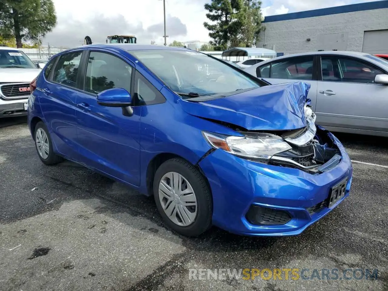 4 fotografías del automóvil dañado 3HGGK5H4XLM713939 HONDA FIT 2020